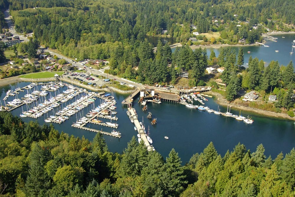 A picture of the Island municipality of Bowen Island.