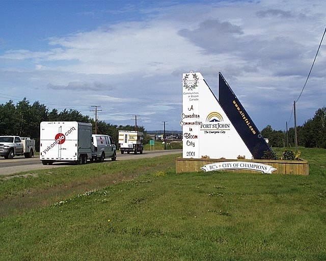 A picture of the City of Fort St. John.