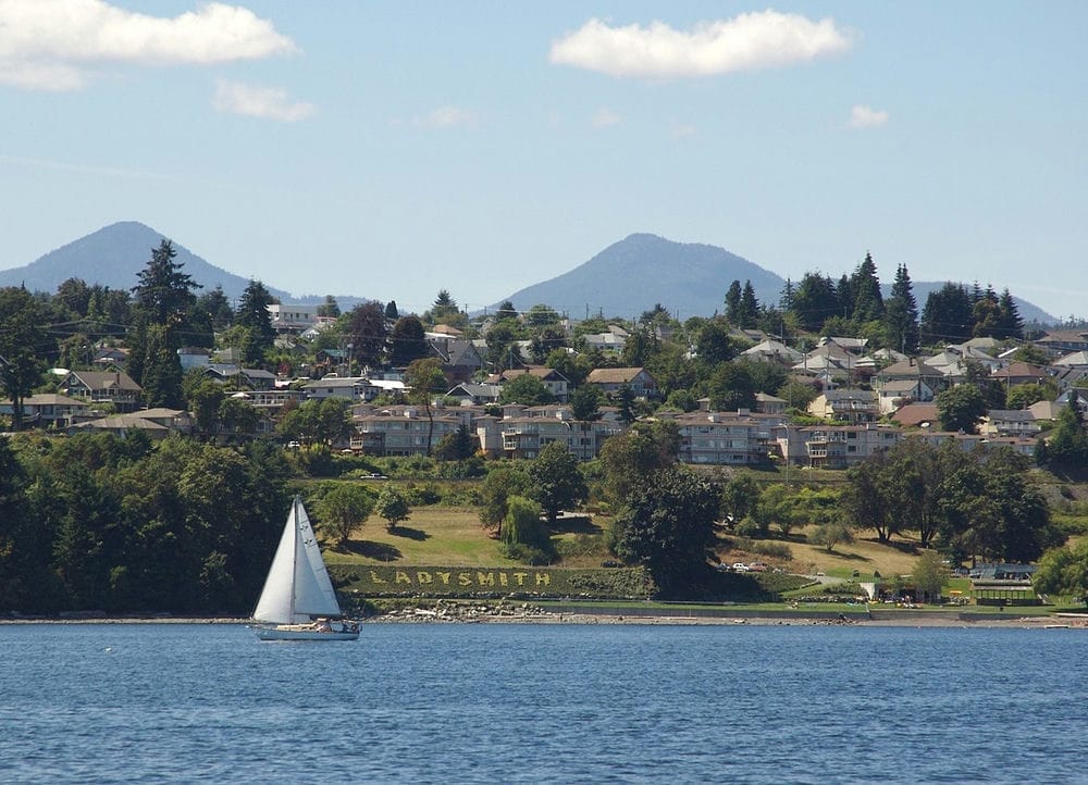 A picture of the Town of Ladysmith.