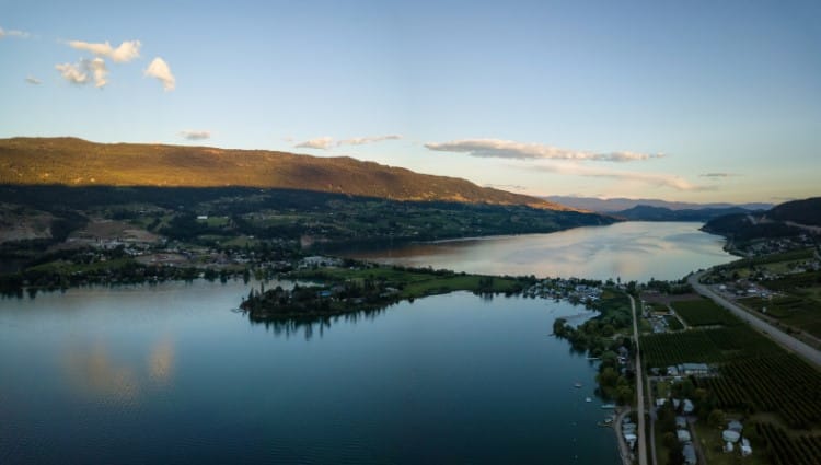 A picture of the District municipality of Lake Country.