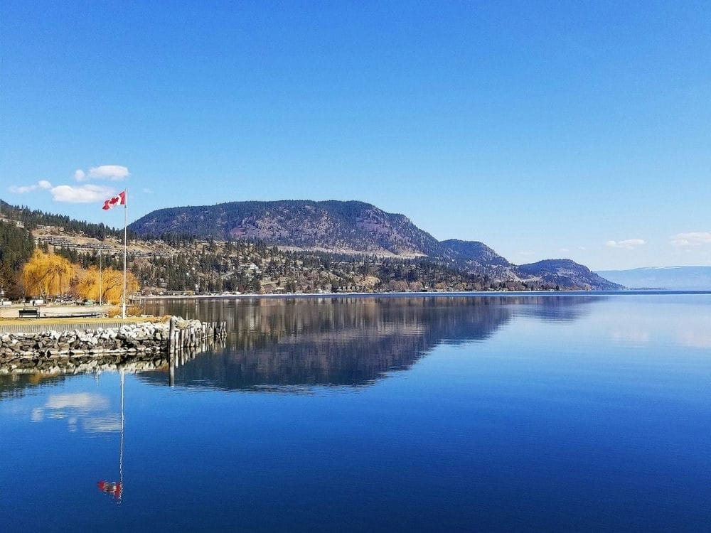 A picture of the District municipality of Peachland.