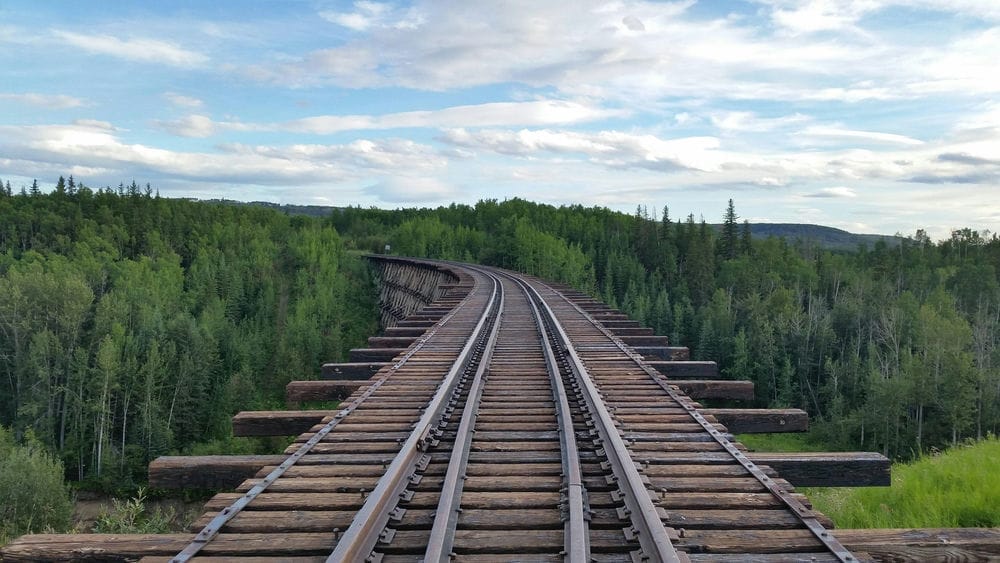 A picture of the Village of Pouce Coupe.