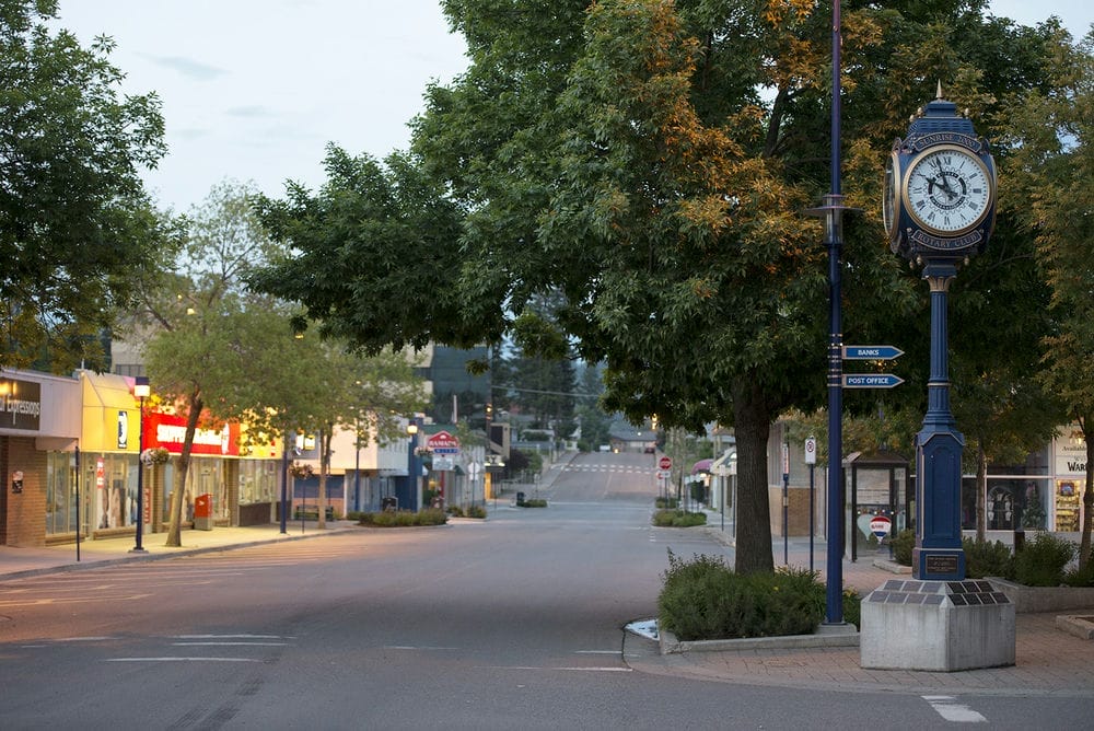 A picture of the City of Quesnel.